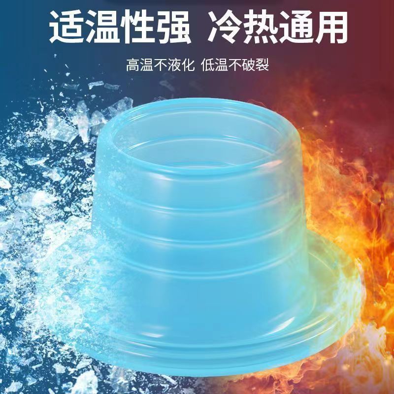 Silicone pad non-raw material with gasket leak-proof water pipe sealing ring angle valve faucet quick sealing gasket