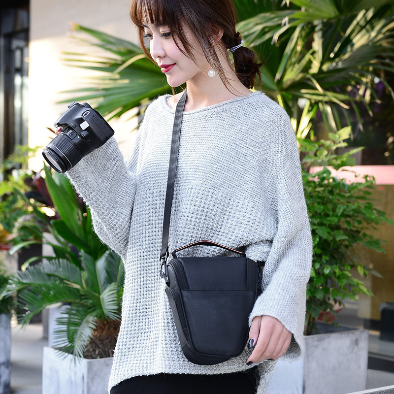 Wholesale SLR camera bag non-standard triangle bag telephoto DVD bag camera bag lens bag small UAV bag cross-border