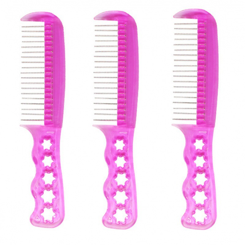 Wig Care Set Small Steel Comb Care Solution One-Word Card Air Bag Comb Wig Holder Wig Hair Net Can Be Shipped on Behalf of Others