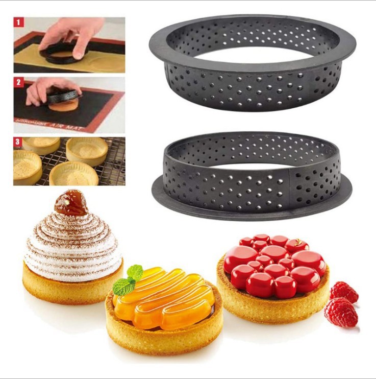 Plastic mousse circle DIY French dessert round square pie circle cake mold
