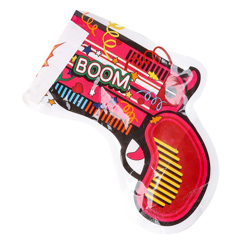Automatic Inflatable Firework Gun New Year Firework Small Firework Gun Handheld Spray Gun New Year Firework Gun Shot Toy