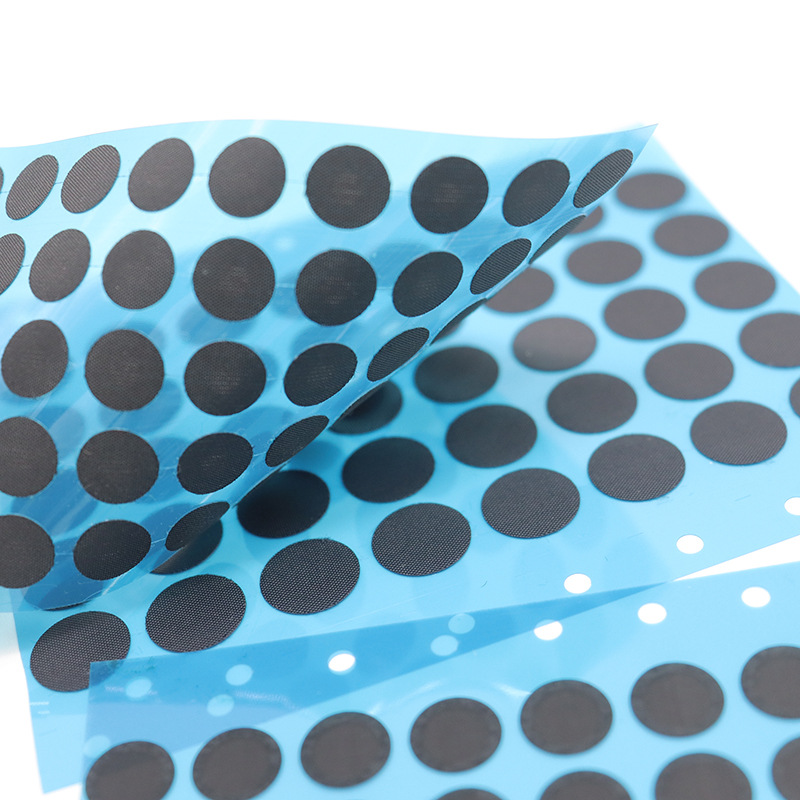 Factory IP67/68 waterproof breathable film stickers EPTFE black waterproof film car lights breathable film