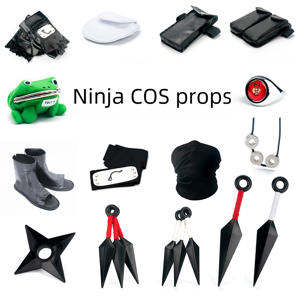 Bitter Slow Weapon Model Peripheral Ninja Cos Collection Darts Fourth Generation Plastic Abs Frog Wallet