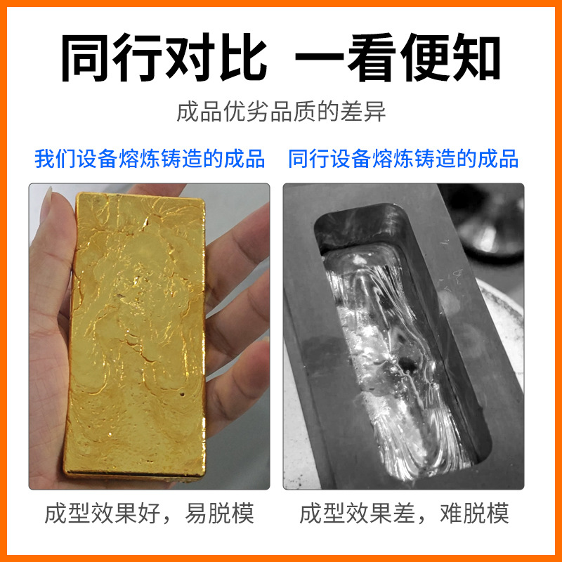 Hydraulic Pouring Smelting Furnace, Large-Capacity and Efficient Metal Smelting Machine, Silver-Copper-Aluminum Alloy Medium-Frequency Smelting Equipment