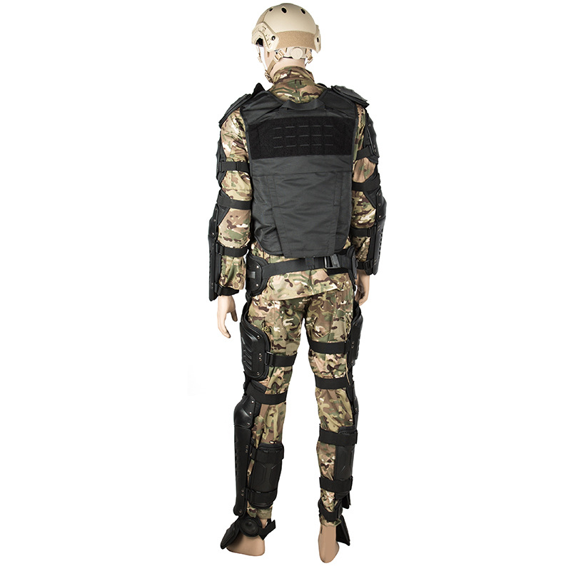 Cross-Border Hot-Selling Wholesale Individual Soldier Armor Hard Shell Riot Suit Safety Protection Anti-Impact Anti-Stab Flame Retardant