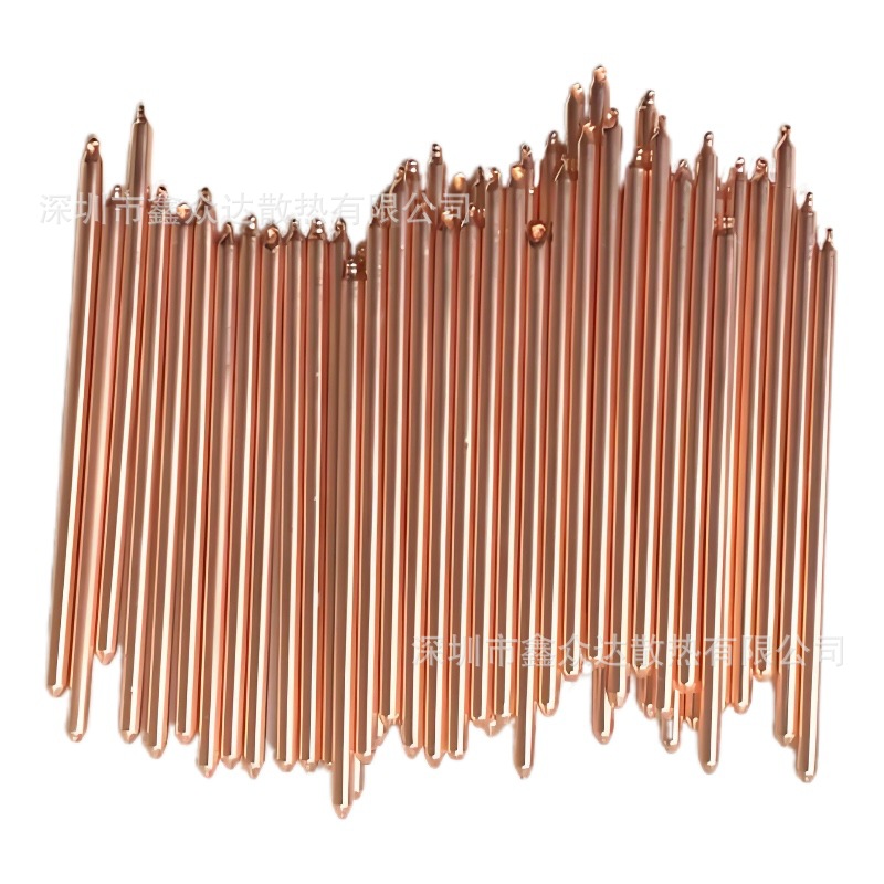 Heat Pipe Notebook Radiator Sintered Round Pipe Flat Pipe Thermal Conductivity Vacuum Plus Coolant Graphics Card Radiator High Efficiency Cooling