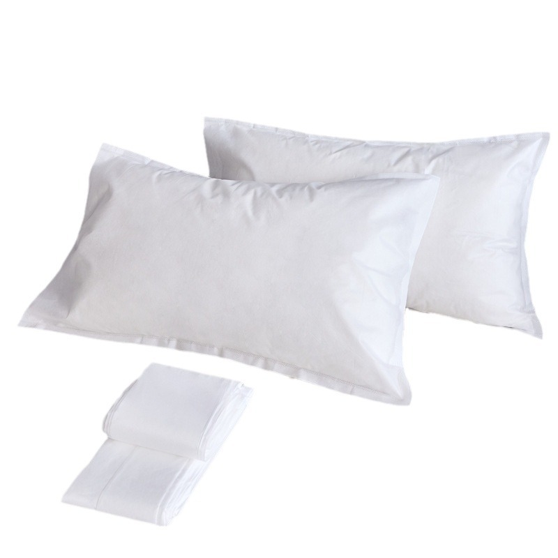 Printed Disposable Thickened Pillowcase Beauty Salon Non-woven Fabric Dirty Air-permeable Travel Hotel Hotel Pillowcase Pillow Towel