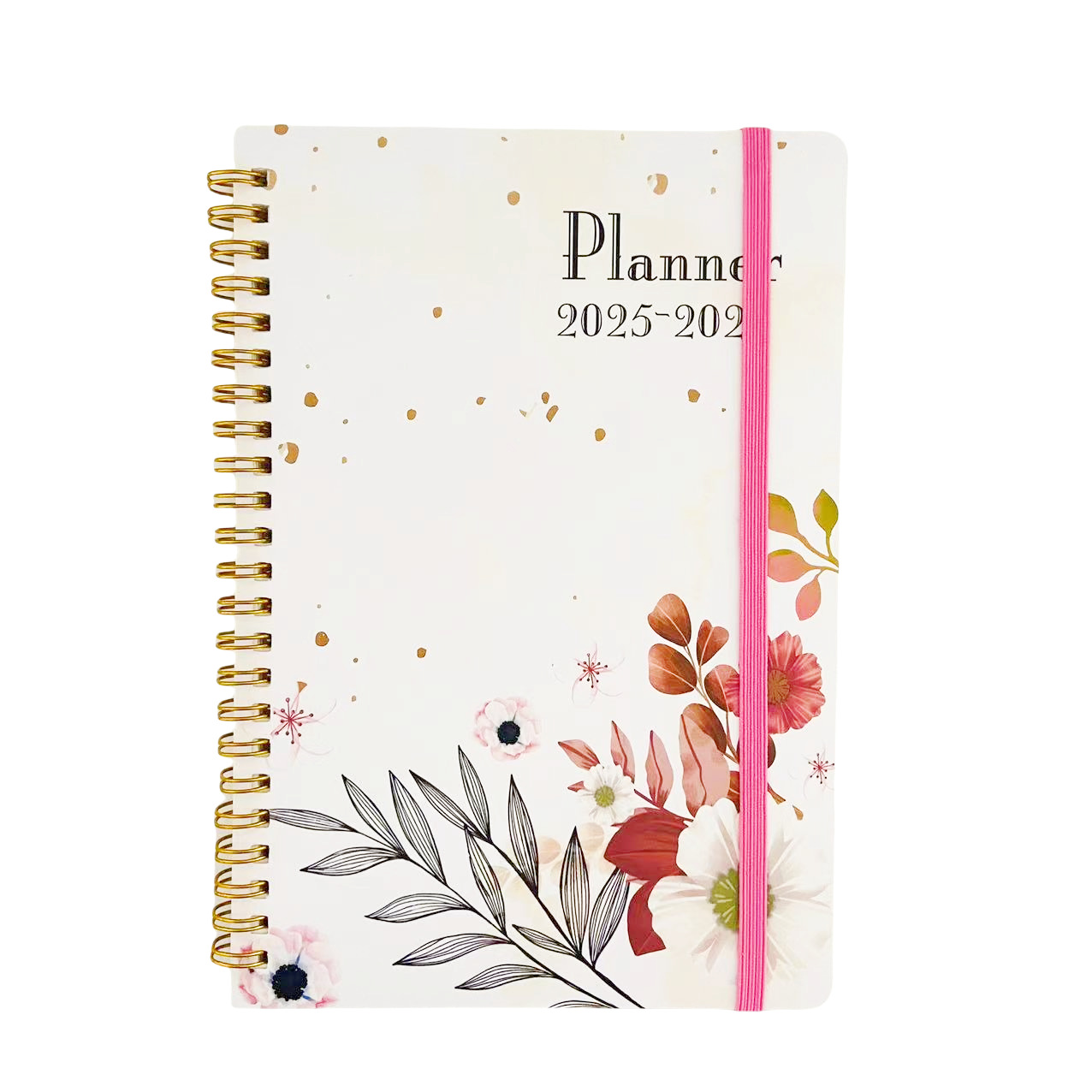 2025-2027 Amazon Planner English A5 Month Plan Notepad Schedule Hardcover Notebook