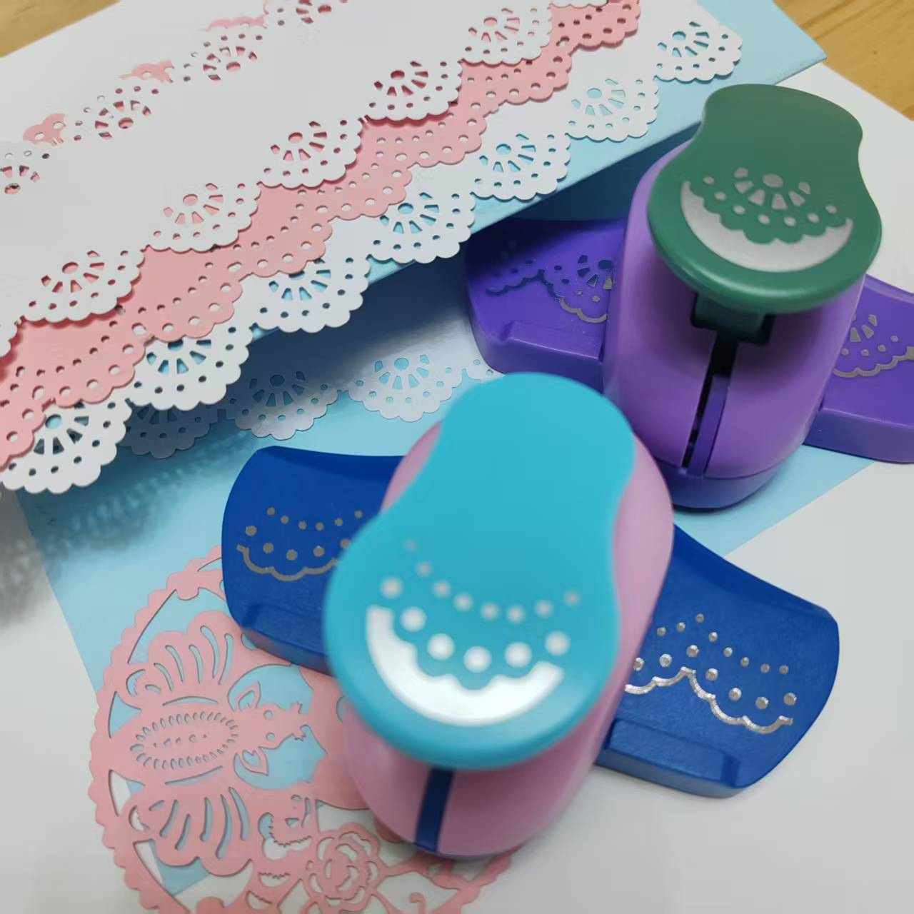 Large Edge Presser Children Empress Flower Ploom Lace Presser Manual DIY Figure Presser Flower Ploom