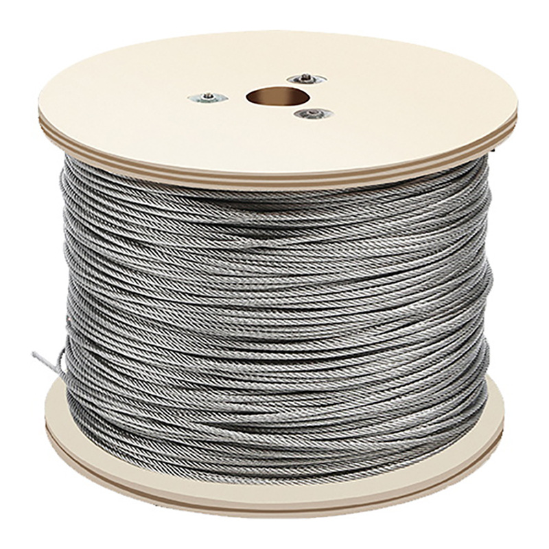 304 stainless steel wire rope clothesline invisible protection net steel wire stainless steel hoisting wire rope