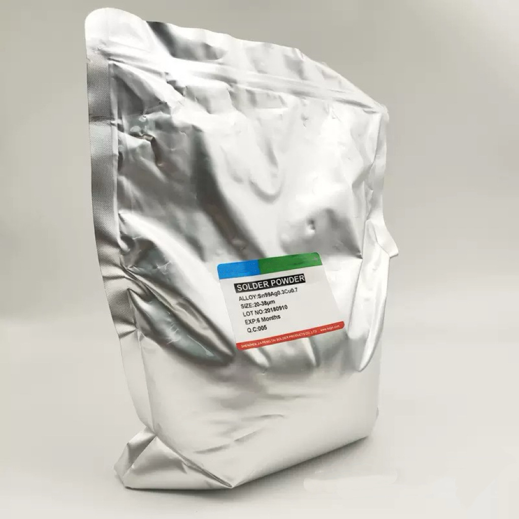 Tin Powder No. 4 Powder 20-38Sn63Pb63 Tin Powder Various Alloy Tin Powder Solder Powder