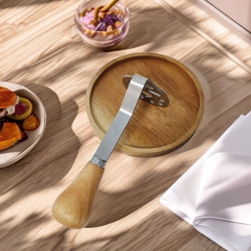 Stainless Steel Plastic Bear Masher Food-Grade Masher Potato Masher Home Baking Baby Masher