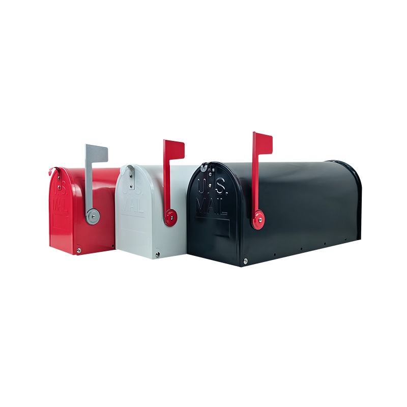 Villa Mailbox Retro Villa Outdoor Package Home Express Delivery Mailbox Wall-Mounted American Letter Box
