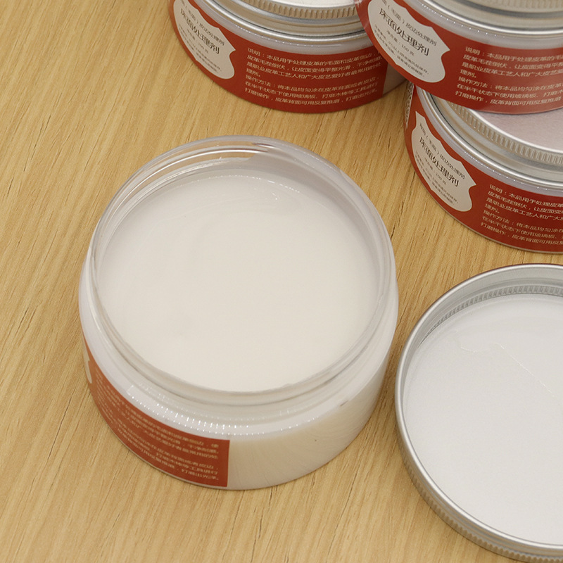 Bed surface treatment agent DIY handmade leather rough surface leather edge filling polishing bottom sealing lotion cream non-CMC edge sealing liquid