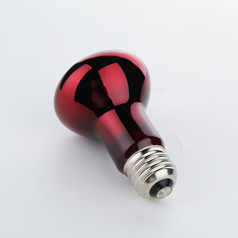 Far Infrared Lamp Reptile Pet Heating Bulb R63 50W/60W/75W/100W