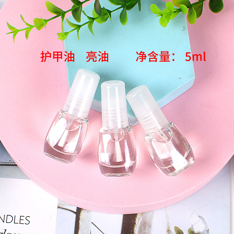 Transparent Top Coat Nail Polish Wholesale, Quick-Drying Top Coat Nail Polish, No-Bake Nail Polish