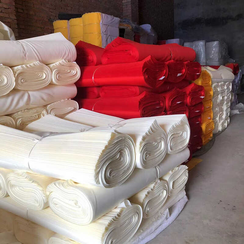 Factory Direct Sale Pure Cotton White Plain Fabric for Clothing, Draping, Pattern Making, Tie-Dyeing, Painting, White Cloth for Rural Red and White Ceremonies, and Mourning Cloth