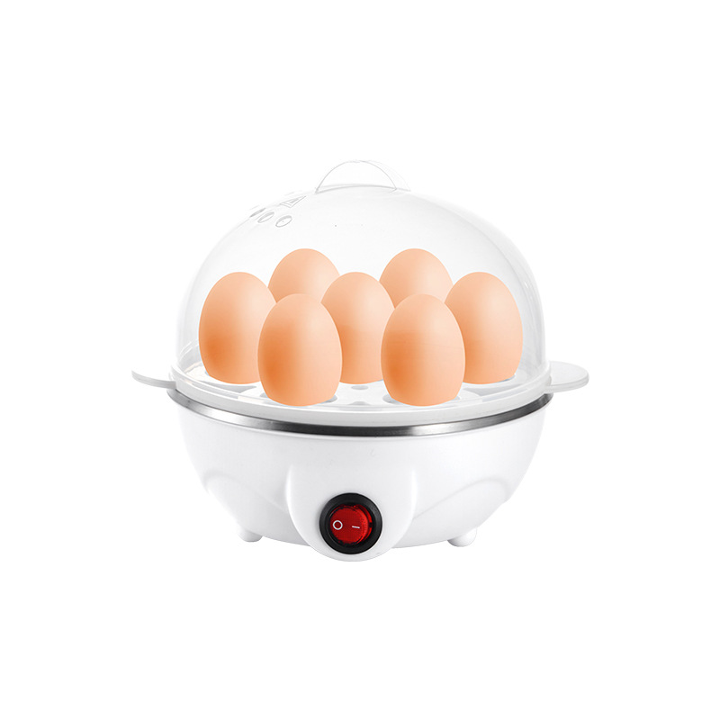 New Egg Cooker, Automatic Power-Off, Multifunctional Steamed Egg Cooker, Small Household Breakfast Machine for Dormitory Use, Cross-Border