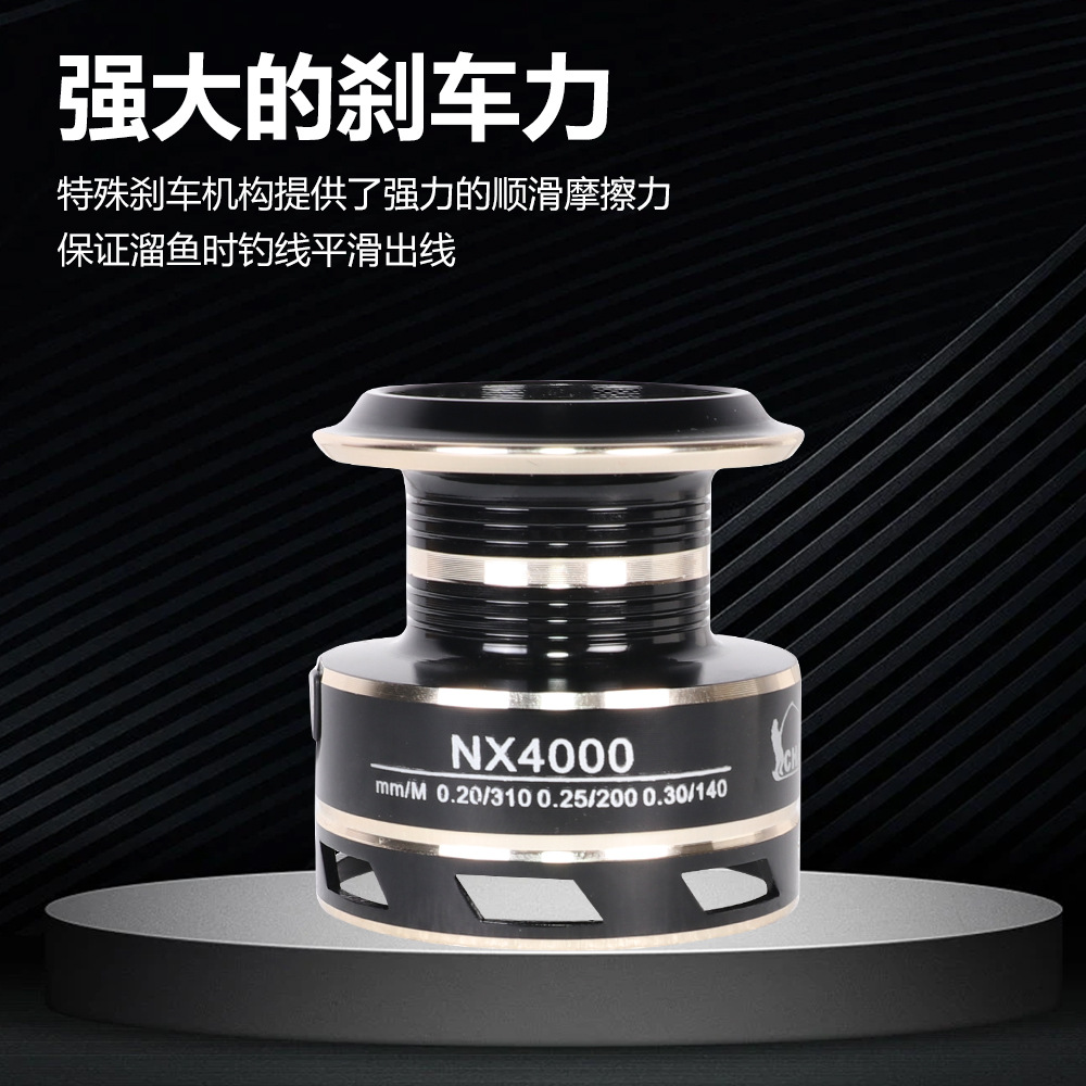 Cross-border Explosions NX Long-distance Fishing Wheel Imitation Wheel Luya Wheel Long-distance Fishing Wheel All-metal Spinning Wheel