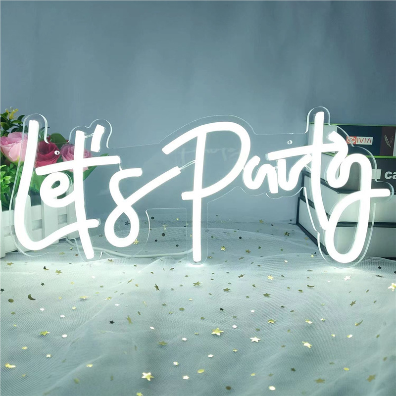 Neon Light Source Factory Cross-Border Amazon Led Popular Personalized Creative Room Decoration Light Colorful Neon Light