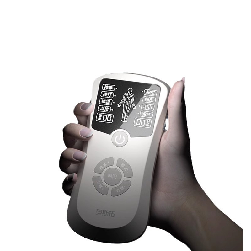 Ostow Pulse Massage Paste Household Medium and Low Frequency Physiotherapy Apparatus Cervical and Lumbar Back Body Meridian Acupuncture Electrotherapy Apparatus