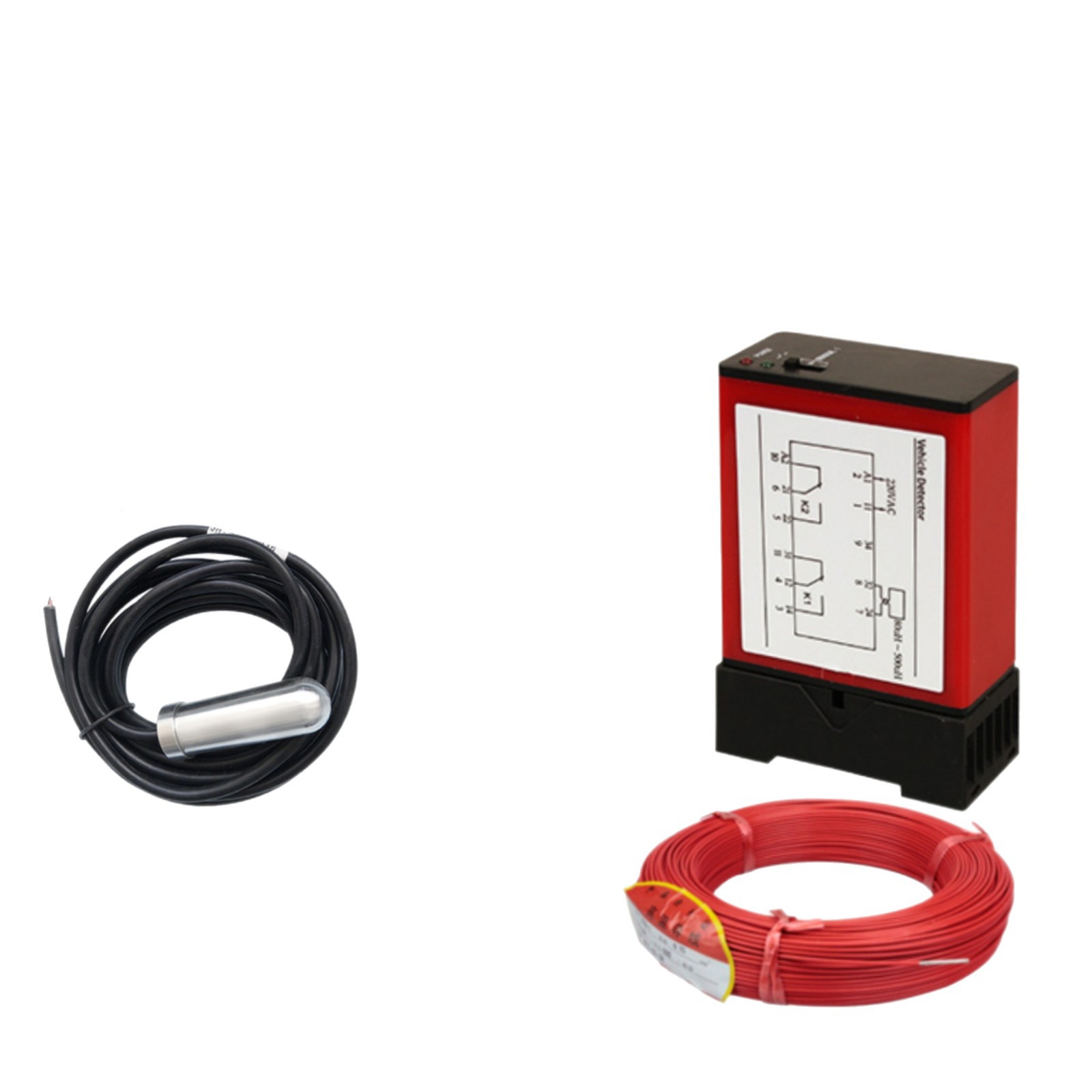 Parking Lot Wireless Parking Space Vehicle Presence Detector, Barrier Gate Anti-Smash Ground Single-Channel Detector