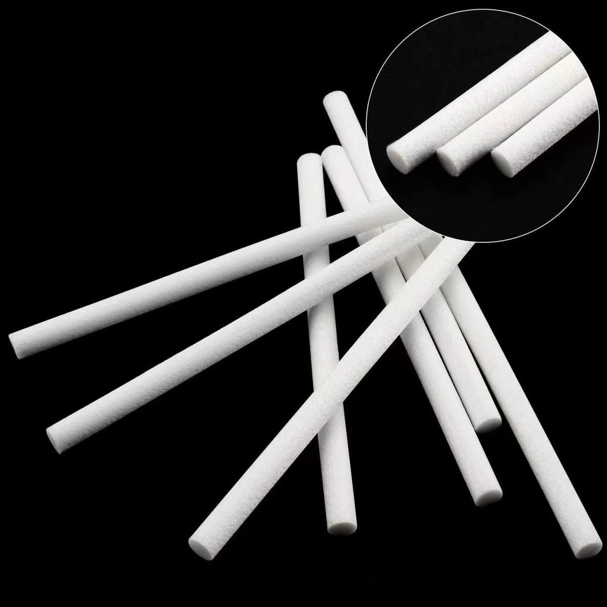 Spot 6/7/8 Fiber Sponge Stick Evaporator Fiber Absorbent Stick Atomization Humidifier Absorbent Cotton Core Cotton Stick