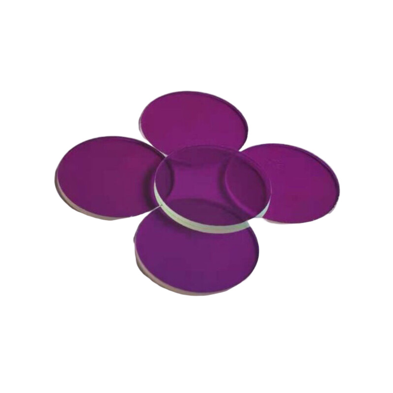 Sunset Lamp Projection Atmosphere Decorative Filter Anti-Candid Detector Purple Filter Manufacturer Processing and Customization