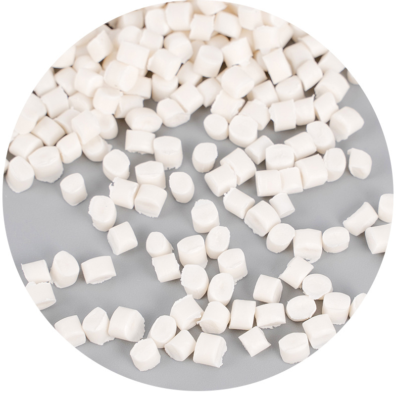 Supply White PP recycled recycled polypropylene white polypropylene PP plastic particle composite
