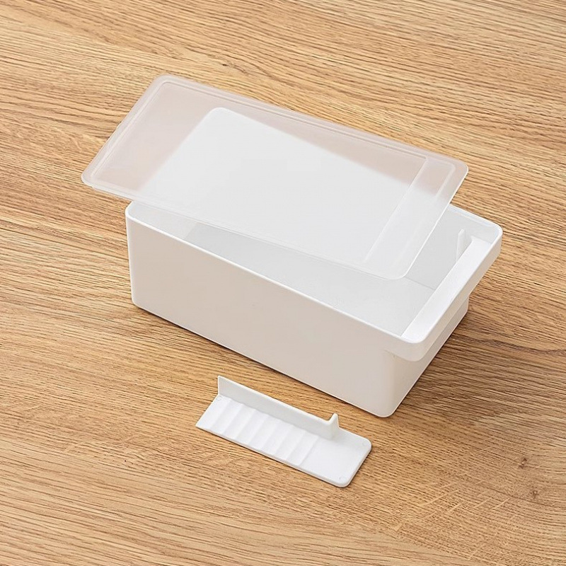 Japanese-style Butter Cutting Storage Box for Refrigerator with Lid Storage Box Cheese Cheese Fresh-keeping Box Cheese Butter Cutter