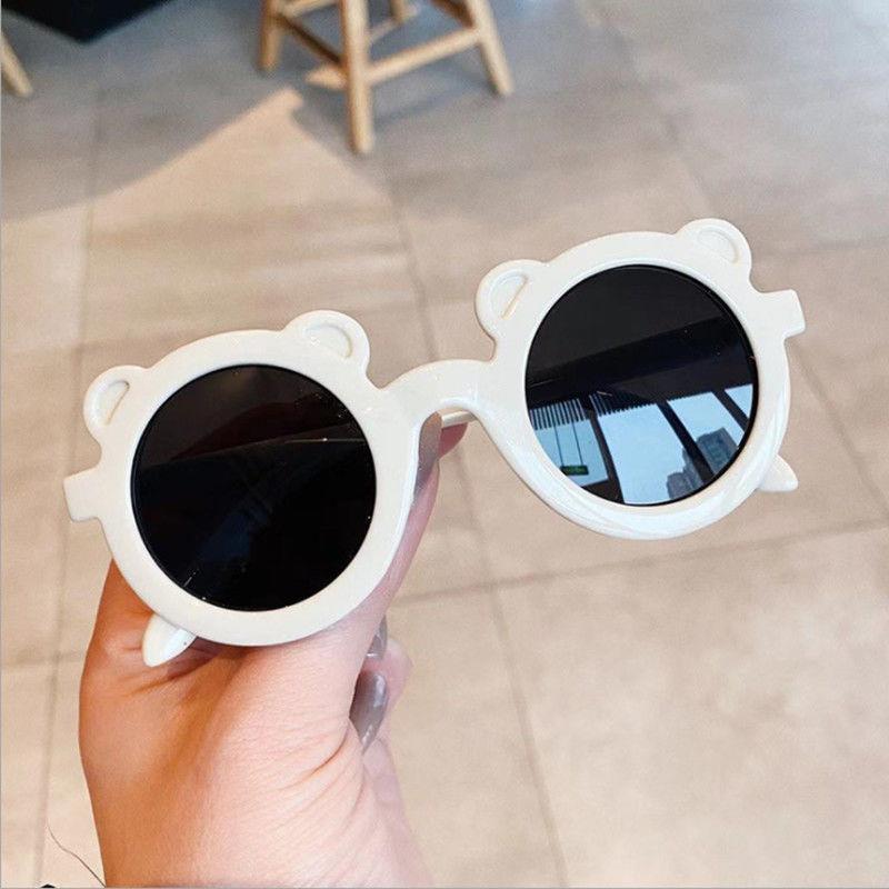 Factory cross-outside wholesale new children's sunglasses cute street shot Panda sunglasses UV-proof polarized glasses