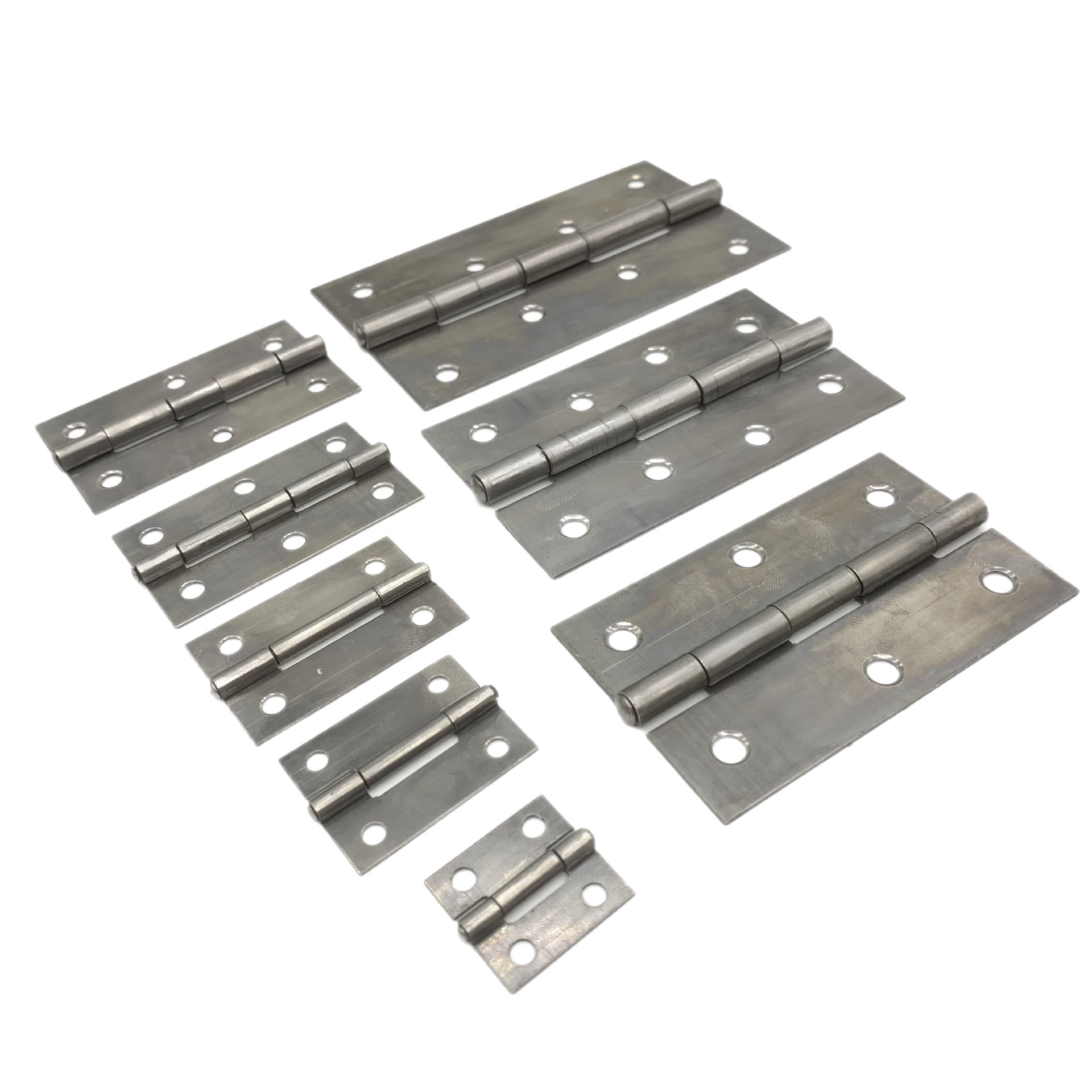Iron Hinge Engineering Door and Window Folding Manganese Steel Flat Opening and Closing Page Cold-rolled Steel Welding Loose-leaf 1.0inch 2inch Small Hinge Factory