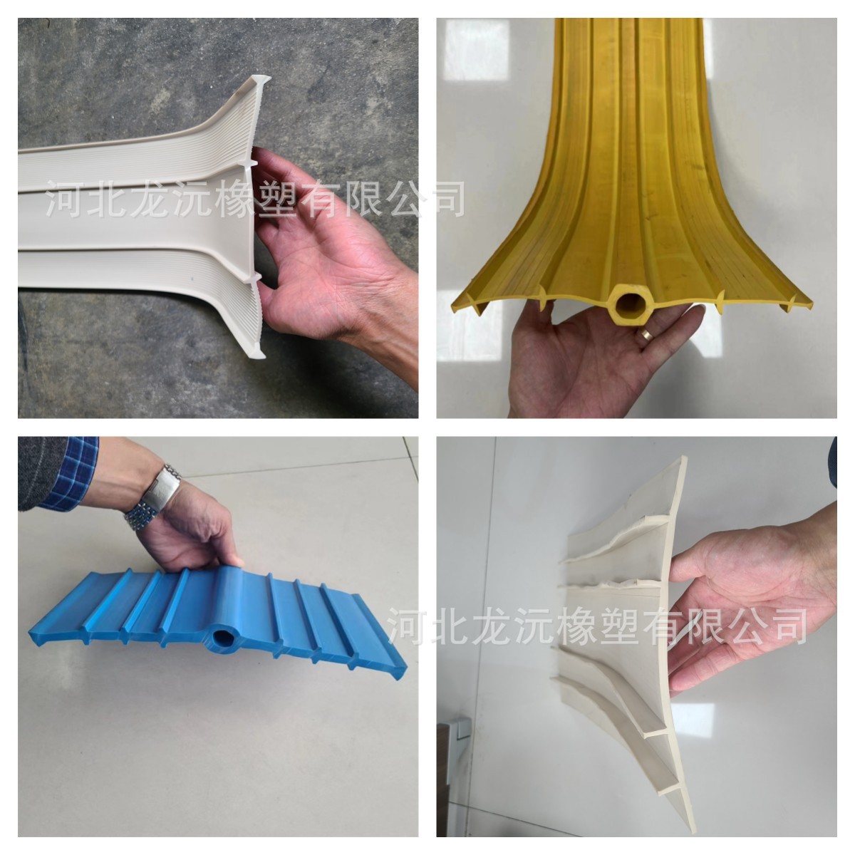 Factory Direct Sales Pvc Plastic Water Stopper, Embedded Back-Mounted and External-Mounted Construction Subway Tunnel Pvc Water Stopper