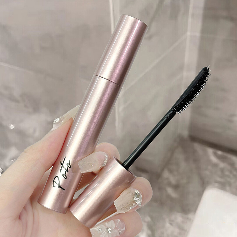 Poto Little Sun Mascara Slim Curl Long-Lasting Styling Non-Smudge Non-Removing Makeup Waterproof Sweat Mascara Wholesale