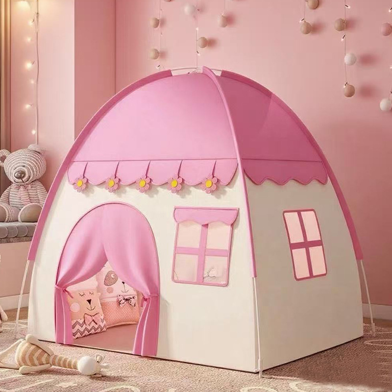 Cross-Border Children's Tent Indoor Princess Room Home Baby Sleeping Installation-Free