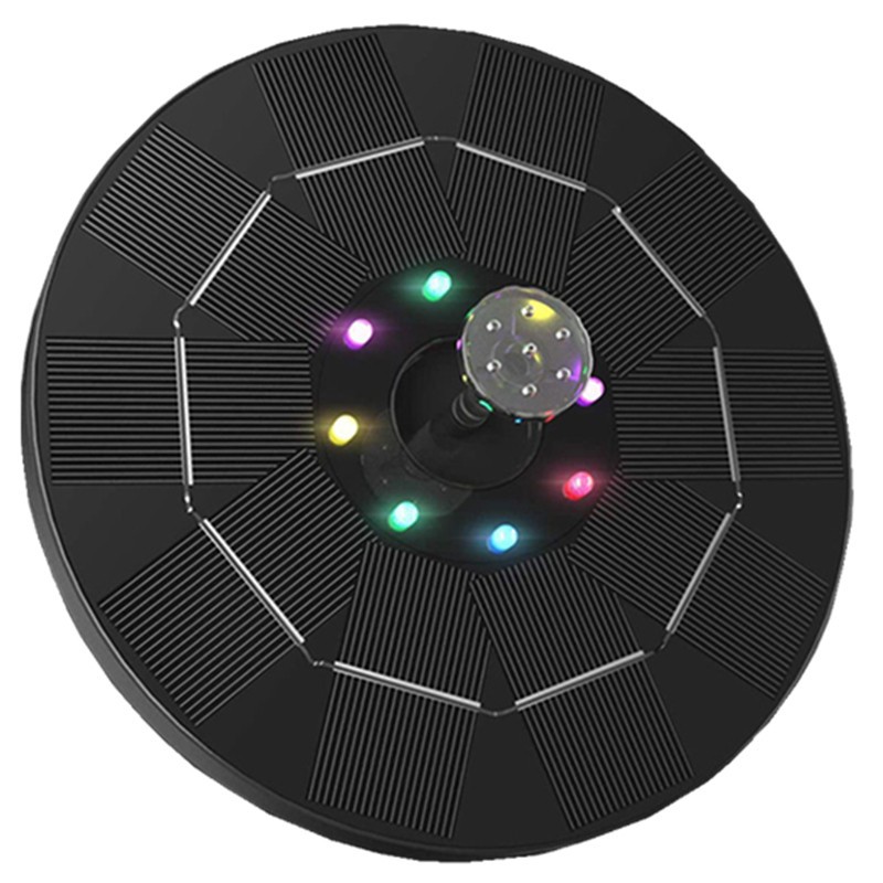 Cross-Border Solar Fountain Outdoor Rockery Landscape Sprinkler Automatic Circulation Floating Pool Fish Tank Oxygenation Water Pump