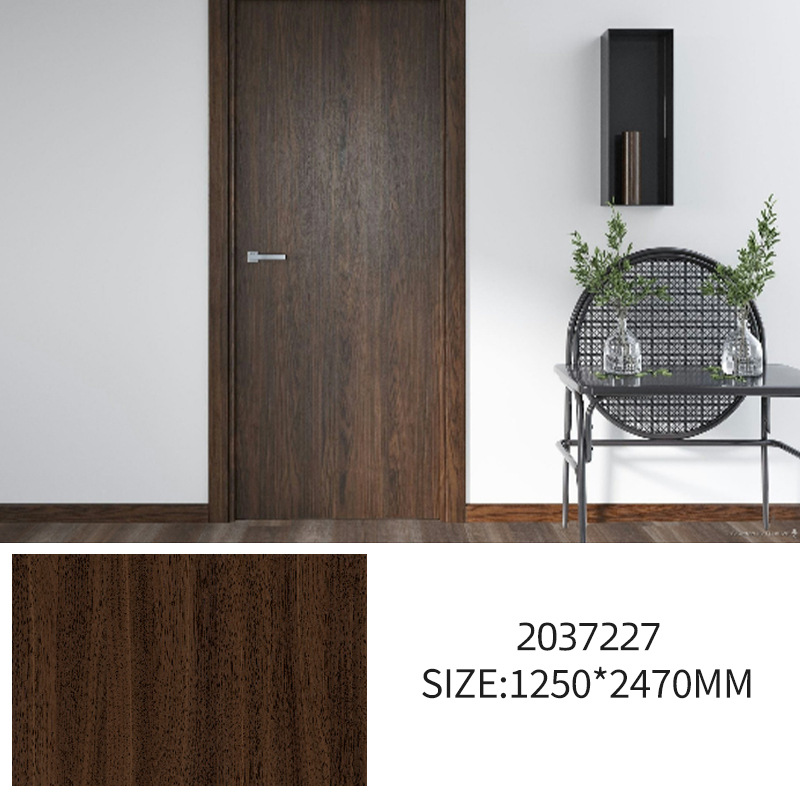 Wood Grain Melamine Impregnated Paper Density Board Ecological Board Pressure Sticker with Clear Texture and Non-Fading Direct Supply to Board Factory