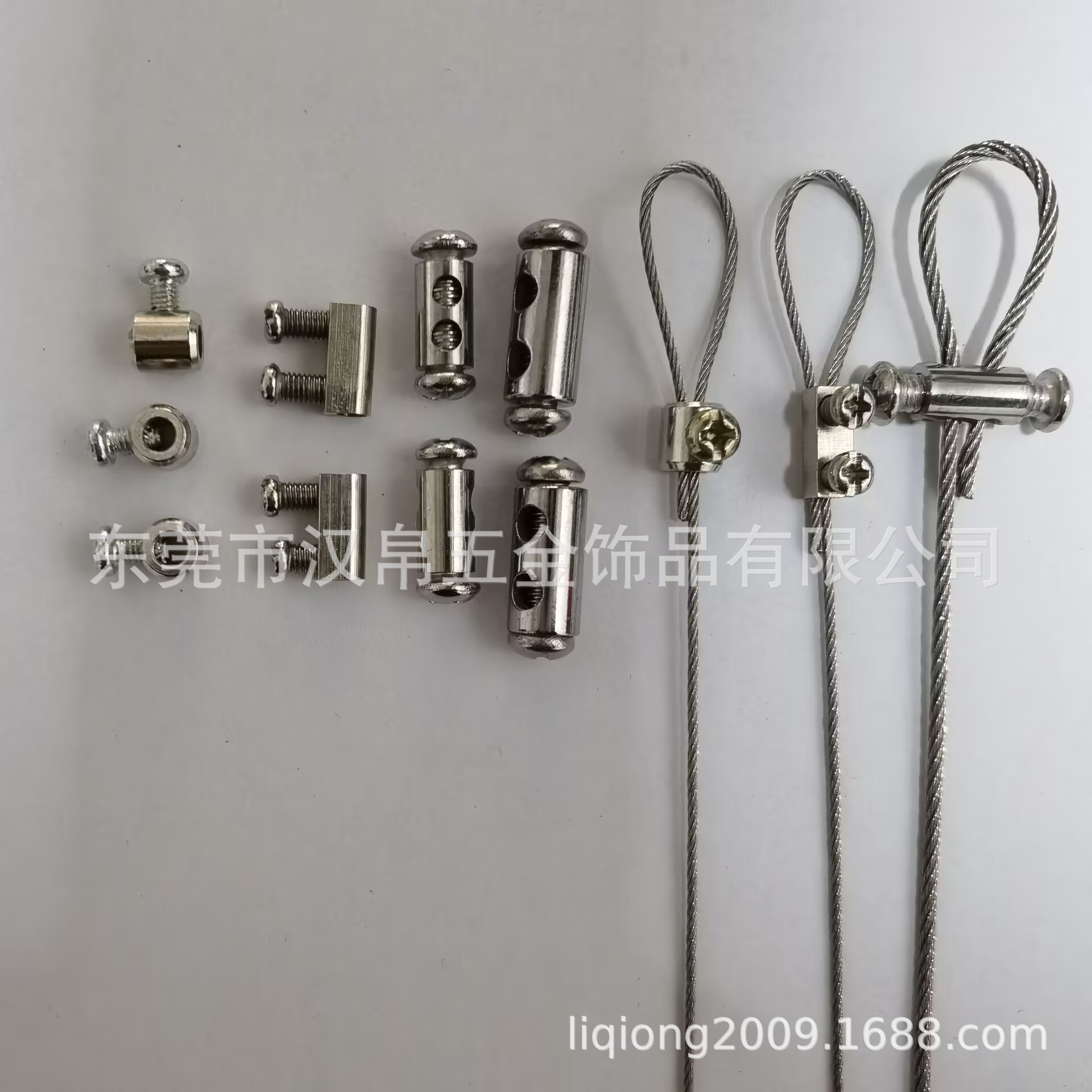 304 Stainless Steel Wire Rope with Colored Rubber Coating, Wire Loop with Aluminum Sleeve Terminal, Wire Rope Sling, Hanging Rope, Wire Loop