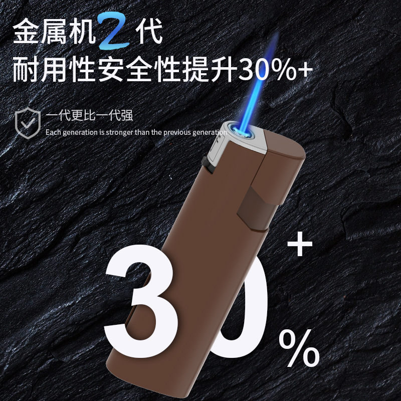 Lighter manufacturers wholesale custom advertising logo grinding wheel open flame disposable windproof lighter custom lettering