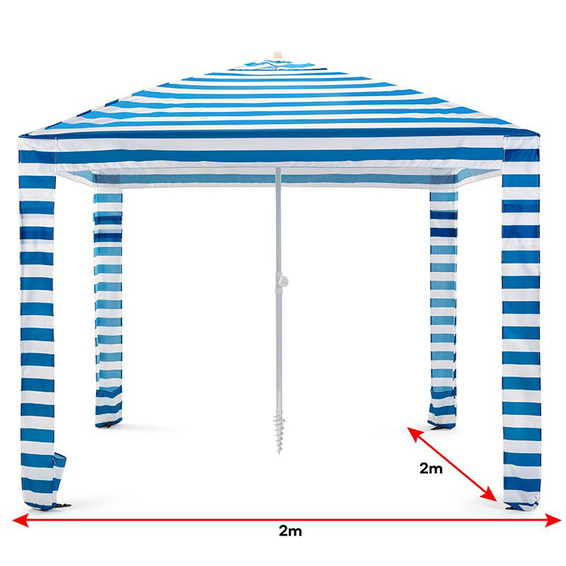 Пляжный зонт, уличный зонт, зонт с полоской, большой повседневный зонт, четырехугольный пляжный зонт на заказ
