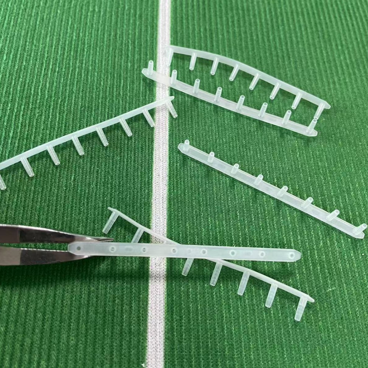 Badminton Racket String Guard Nails Four-Link, Six-Link, Seven-Link, Eight-Link, 11-Link String Guard Tube Tianfu 99 White Tiger Pattern Dzs Nail