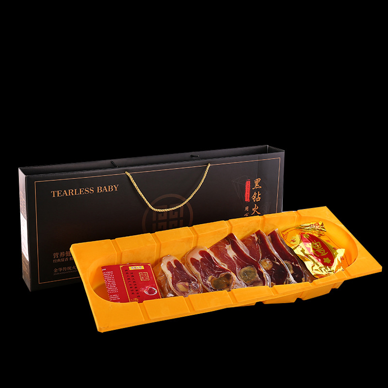 Authentic Jinhua Specialty Large Ham Gift Box for Mid-Autumn Festival High-End Gift 4 Pounds 5 Pounds 3kg Sliced Whole Leg Wholesale