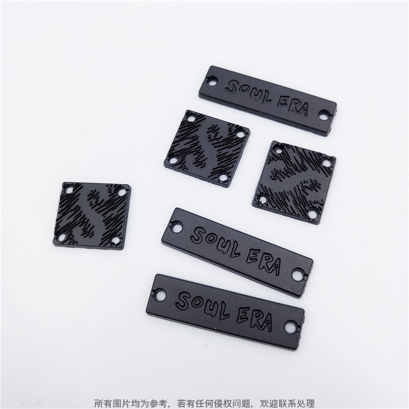 Иностранные модные логотипы, квадратные прямоугольные аксессуары, модные ювелирные изделия для дома