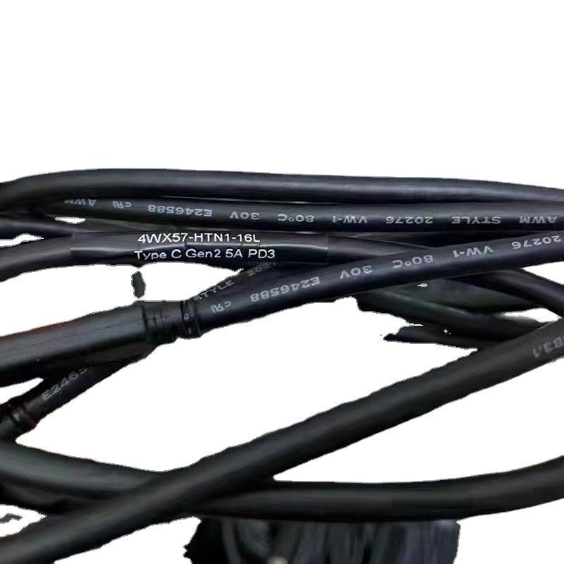 Dell full function typec data cable 5A100w fast charging line gen2 lightning 34K for Apple Huawei mobile phone