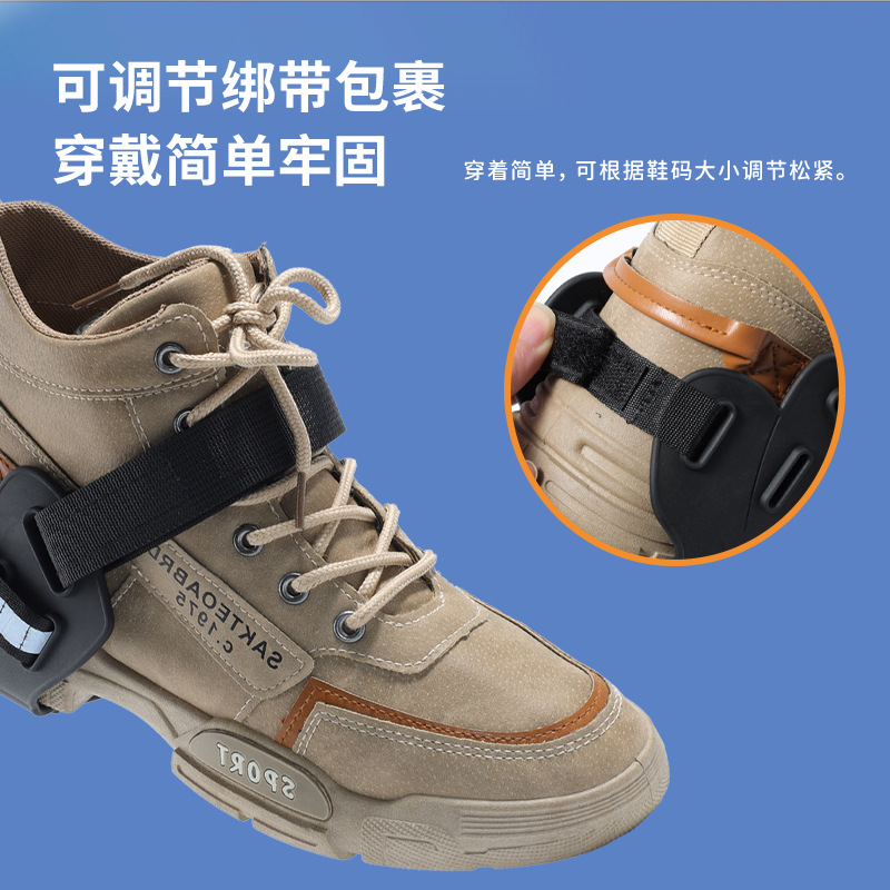 New Ice Claw Anti-slip Shoe Cover Outdoor Snow Ice Surface Shoe Nail Anti-slip Artifact Winter Shoe Cover Factory Direct Supply