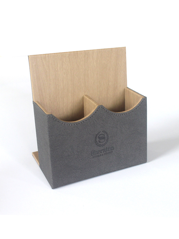 Hotel Dental Ware Toiletries Storage Box Leather Goods Service Guide Room Disposable Remote Control Tissue Box