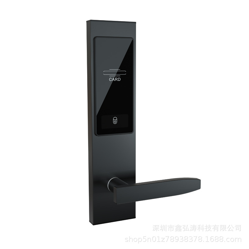 Hotel door lock hotel lock guest room wooden door lock ic electronic sensor lock hotel card lock homestay hotel card lock