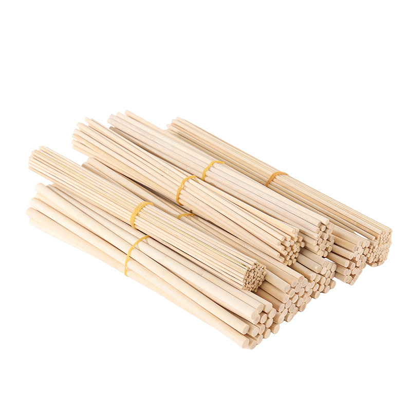 DIY Handmade Architectural Model Stereo Composition Material Small Bamboo Round Stick Bamboo Stick Bamboo Strip Bamboo Square Bamboo Piece Bamboo Stick