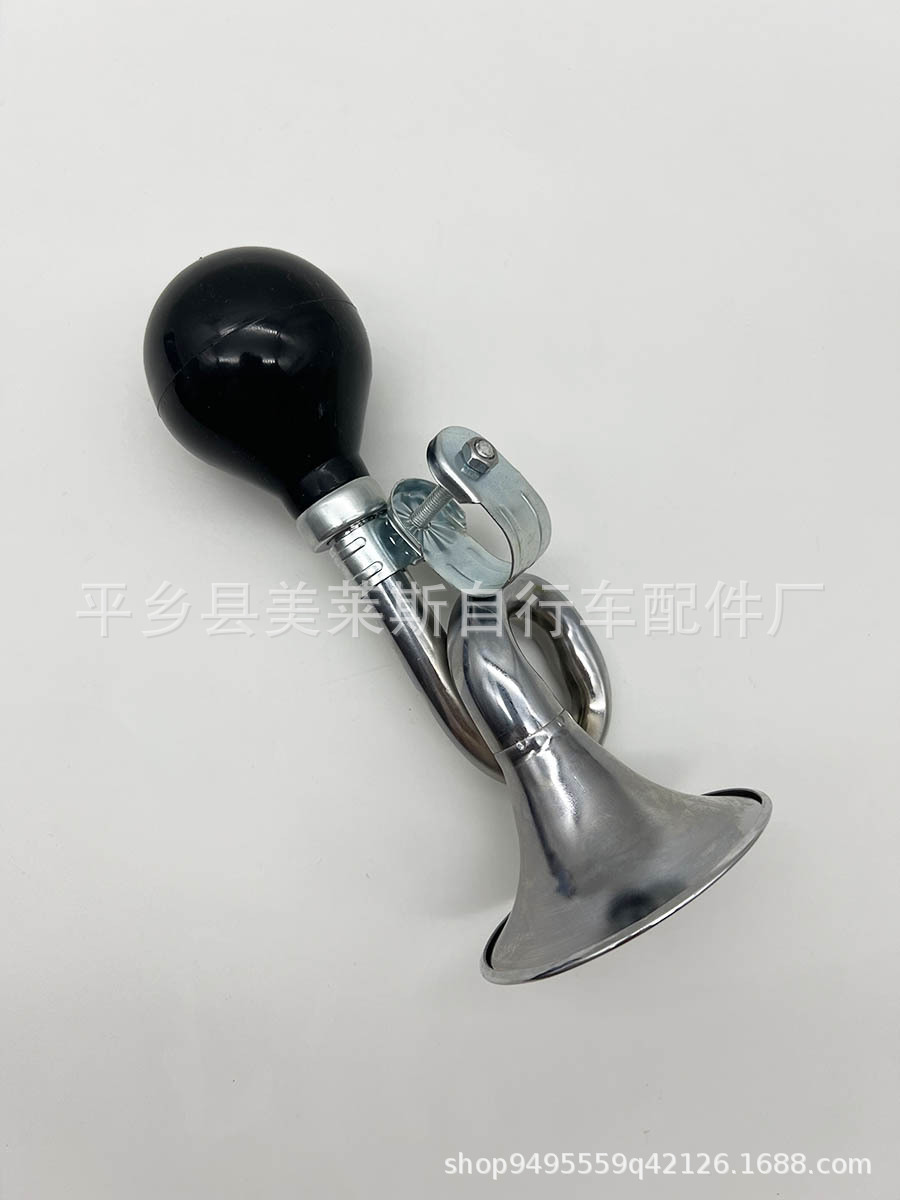 Super loud snail horn bicycle mountain bike air horn bicycle elbow retro horn bicycle horn