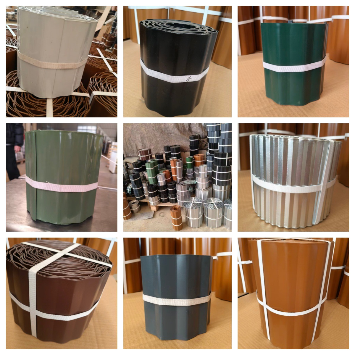 Галванизированный забор для цветов и трав для сада, черный забор из галванизированной стали для двора